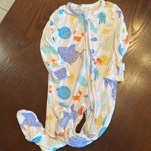 Angel Dear footed pajamas. Size 6-9 month